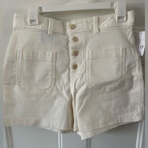 GAP High Waist Square Pockets Button Fly